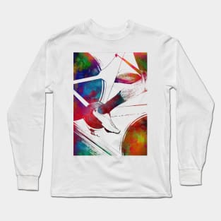 Cycling Bike sport art #cycling #sport #biking Long Sleeve T-Shirt